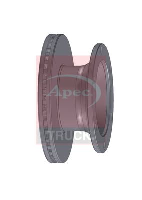 Apec Truck DSK7066 Brake Disc - 1