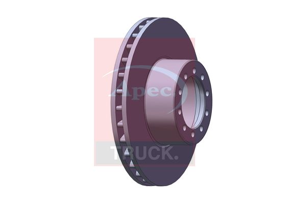 Apec Truck DSK7069 Brake Disc - 1