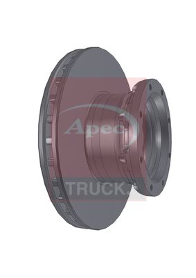 Apec Truck DSK7078 Brake Disc - 1