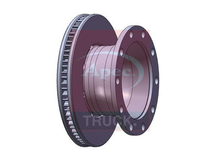Apec Truck DSK7082 Brake Disc - 1