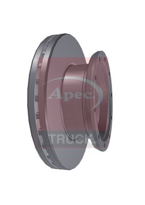 Apec Truck DSK7084 Brake Disc - 1