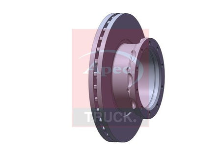 Apec Truck DSK7088 Brake Disc - 1