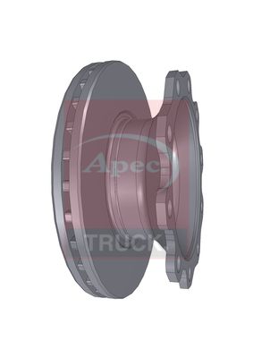 Apec Truck DSK7094 Brake Disc - 1