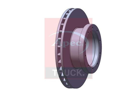 Apec Truck DSK7096 Brake Disc - 1