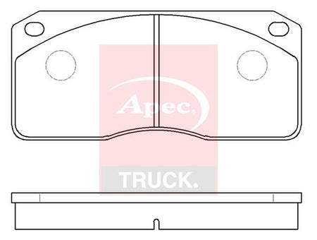 Apec Truck PAD29302 Brake Pad Set, disc brake - 1