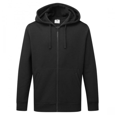 B312 - Zipped Hoodie Black