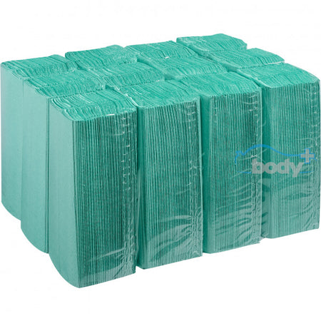 Green C-Fold Hand Towels - 2880 Sheets