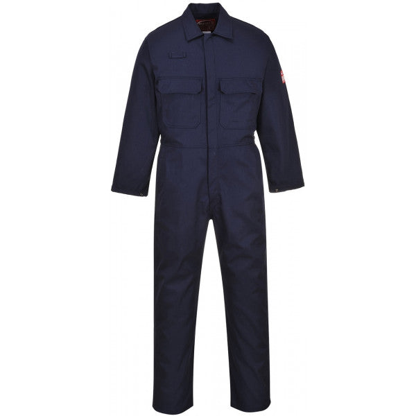 Bizweld Flame Resistant Coverall - Navy - Medium