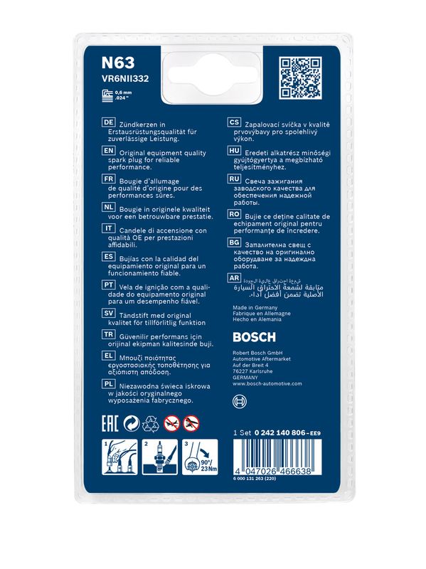 Bosch 0242140806 Spark Plug - 2