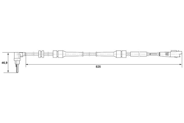 Bosch 0265007084 Sensor, wheel speed - 5