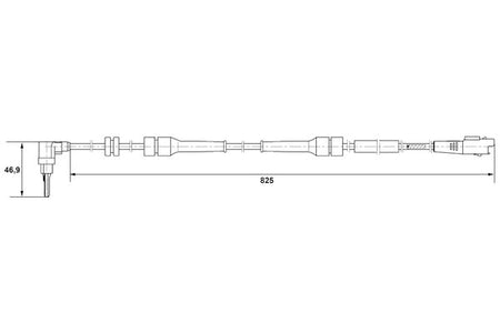 Bosch 0265007084 Sensor, wheel speed - 5