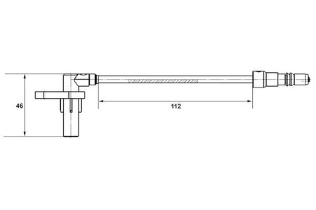 Bosch 0265007439 Sensor, wheel speed - 5