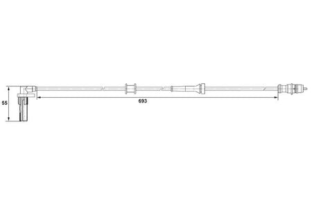Bosch 0265007531 Sensor, wheel speed - 5