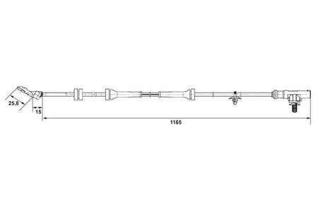 Bosch 0265007537 Sensor, wheel speed - 5
