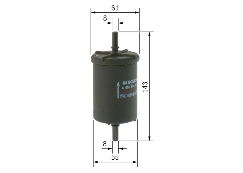 Bosch 0450902161 Fuel Filter - 5