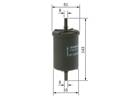 Bosch 0450902161 Fuel Filter - 5