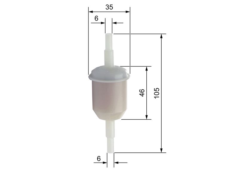 Bosch 0450904058 Fuel Filter - 5