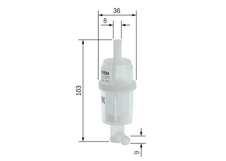 Bosch 0450904077 Fuel Filter - 5