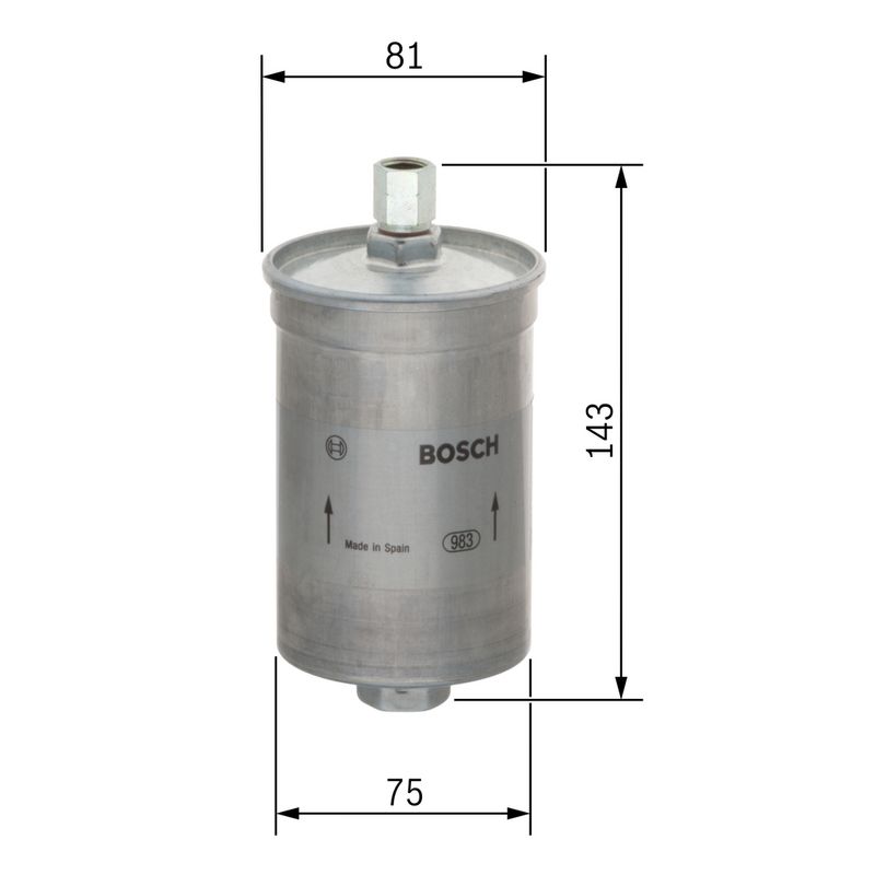 Bosch 0450905007 Fuel Filter - 1