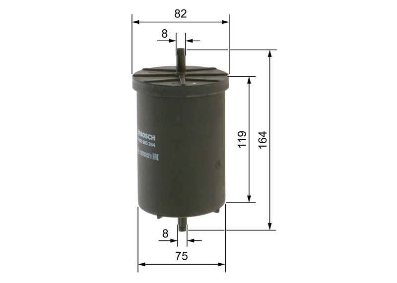 Bosch 0450905264 Fuel Filter - 5
