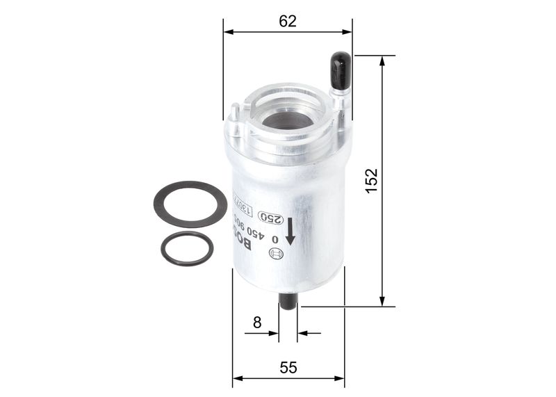 Bosch 0450905925 Fuel Filter - 5