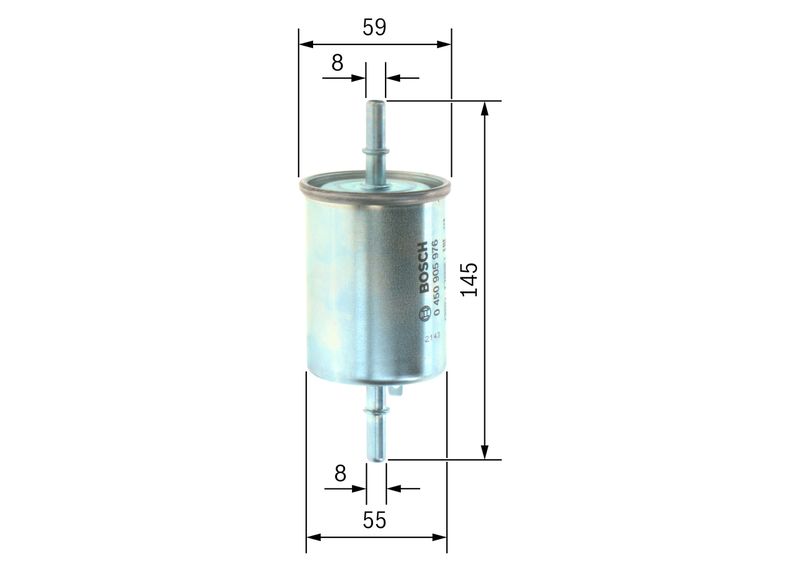 Bosch 0450905976 Fuel Filter - 5