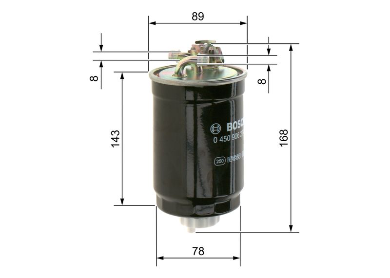 Bosch 0450906274 Fuel Filter - 1