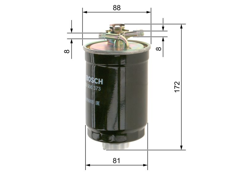 Bosch 0450906373 Fuel Filter - 1