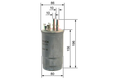 Bosch 0450906376 Fuel Filter - 1