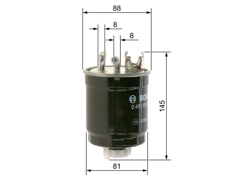 Bosch 0450906409 Fuel Filter - 1