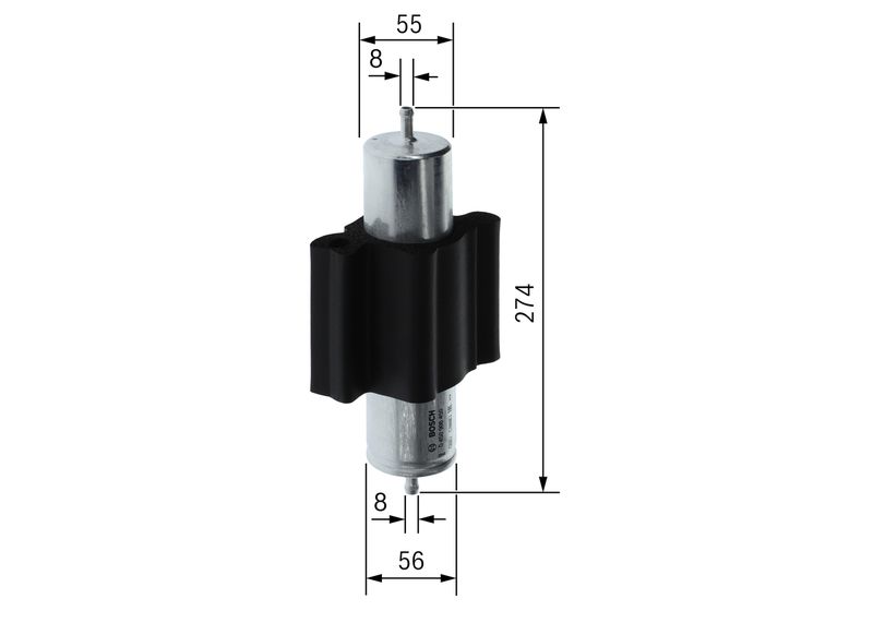Bosch 0450906450 Fuel Filter - 5