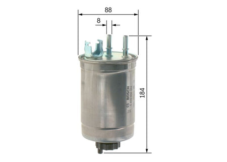 Bosch 0450906452 Fuel Filter - 5