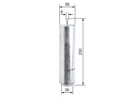 Bosch 0450906457 Fuel Filter - 5