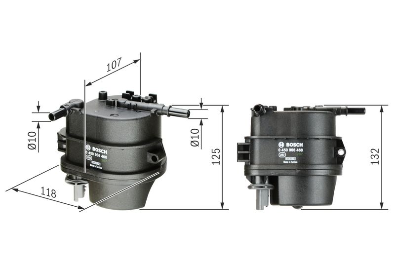 Bosch 0450906460 Fuel Filter - 1