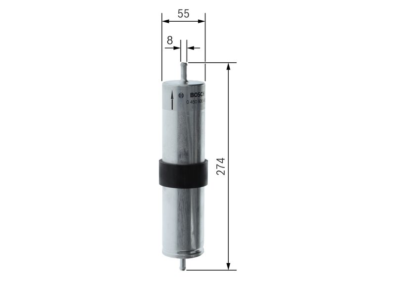 Bosch 0450906462 Fuel Filter - 5