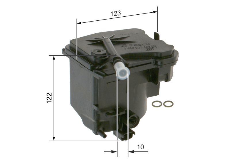 Bosch 0450907006 Fuel Filter - 1