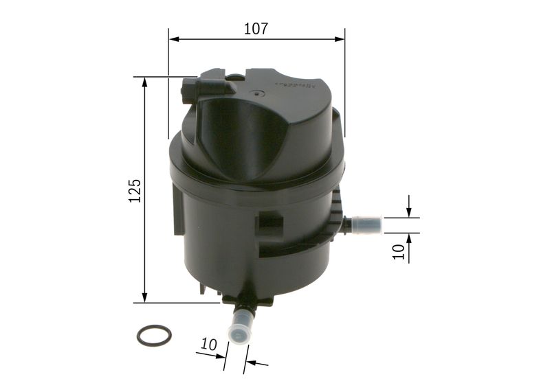 Bosch 0450907007 Fuel Filter - 5