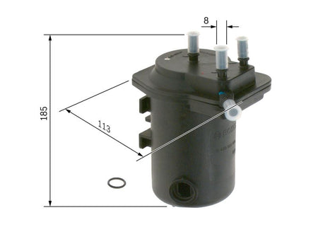 Bosch 0450907008 Fuel Filter - 5