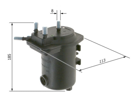 Bosch 0450907012 Fuel Filter - 5