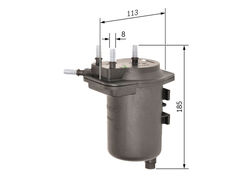 Bosch 0450907014 Fuel Filter - 5