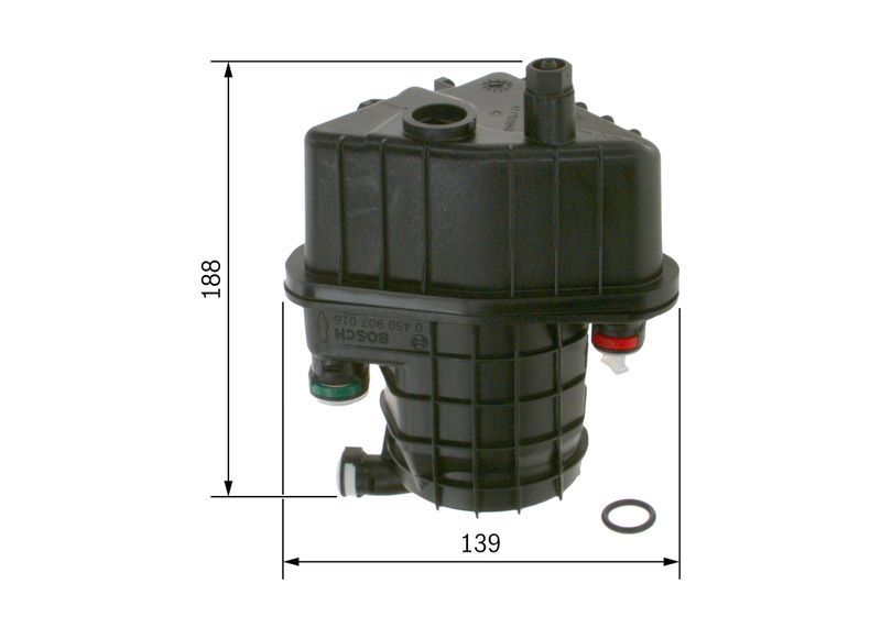 Bosch 0450907016 Fuel Filter - 5