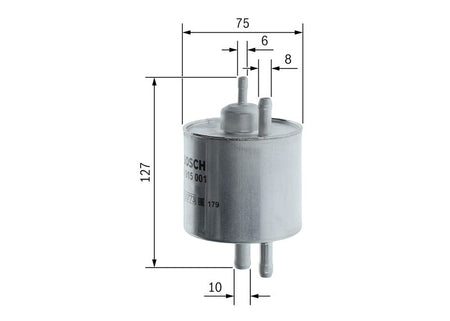 Bosch 0450915001 Fuel Filter - 5