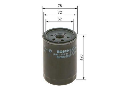 Bosch 0451103371 Oil Filter - 5