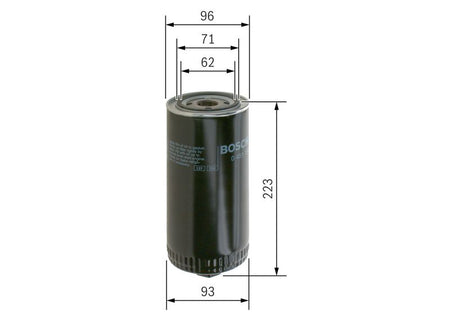 Bosch 0451104015 Oil Filter - 5