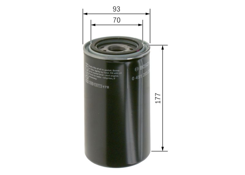 Bosch 0451203228 Oil Filter - 1