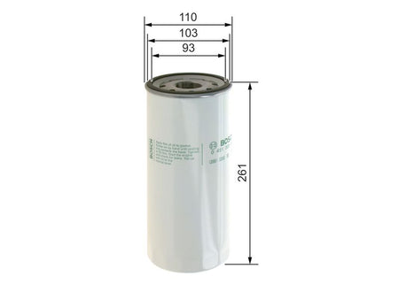 Bosch 0451300003 Oil Filter - 1