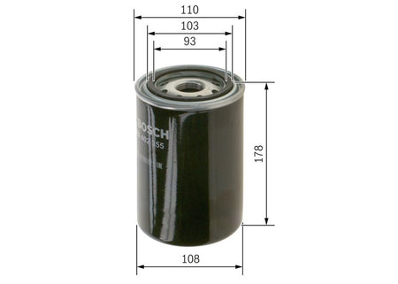 Bosch 0451301207 Oil Filter - 1