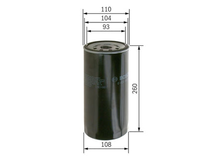 Bosch 0451403001 Oil Filter - 1