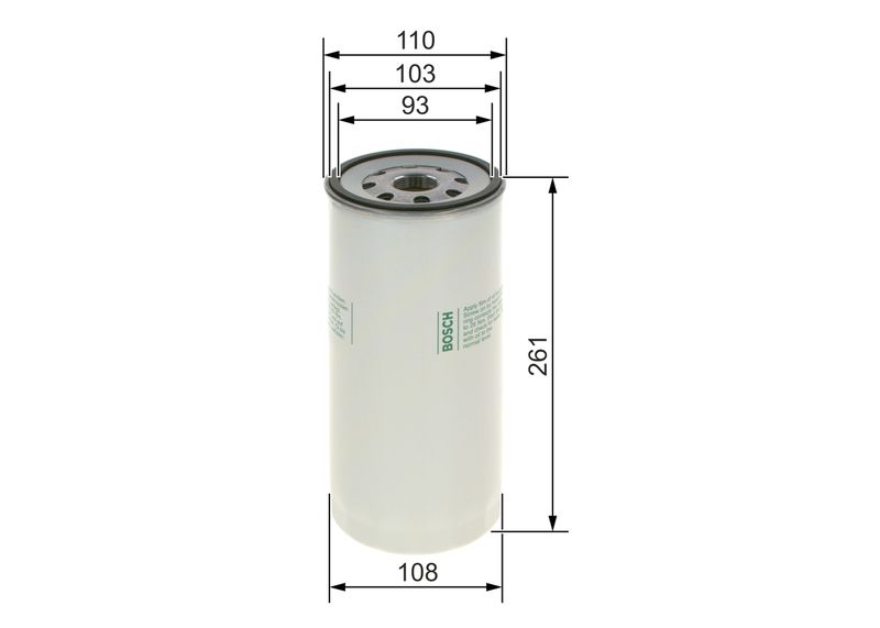 Bosch 0451403077 Oil Filter - 1