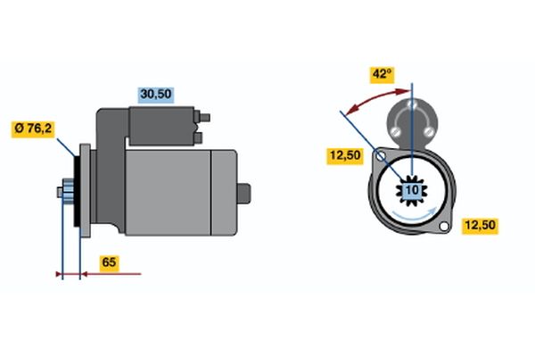 Bosch 0986018920 Starter - 2